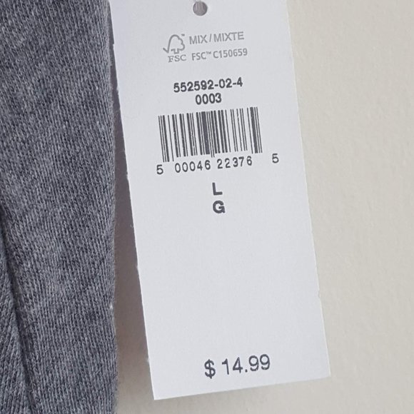 Old Navy gray square neck tank top NWT L - Picture 3 of 3